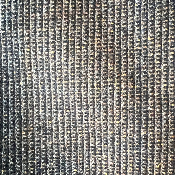 United Colors of Benetton Italian Brown Tweed Wool Silk Tailored Blazer 38 US 4 - Picture 5 of 6